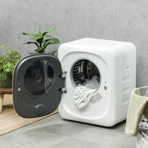 Ventilator Tørretumbler, 48x40x56 cm, Hvid