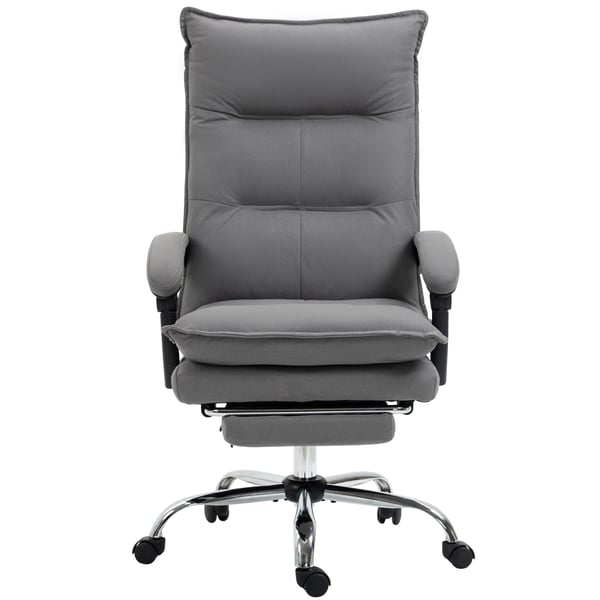 Kontorstol, 66x74x114-121,5 cm, Grå