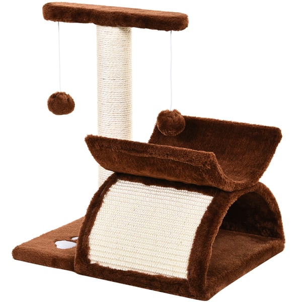 Kattställning, 40x30x43 cm, Brun