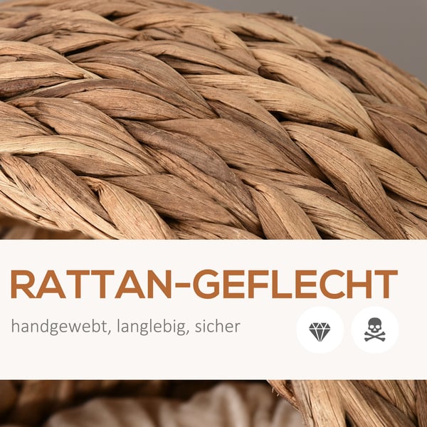 Kattehule, 50x42x60 cm, Brun