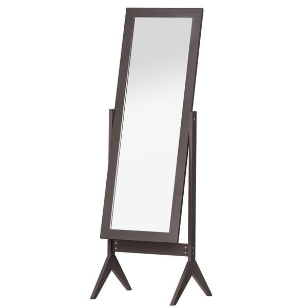 Fuld længde spejl, 47x46x148 cm, brun