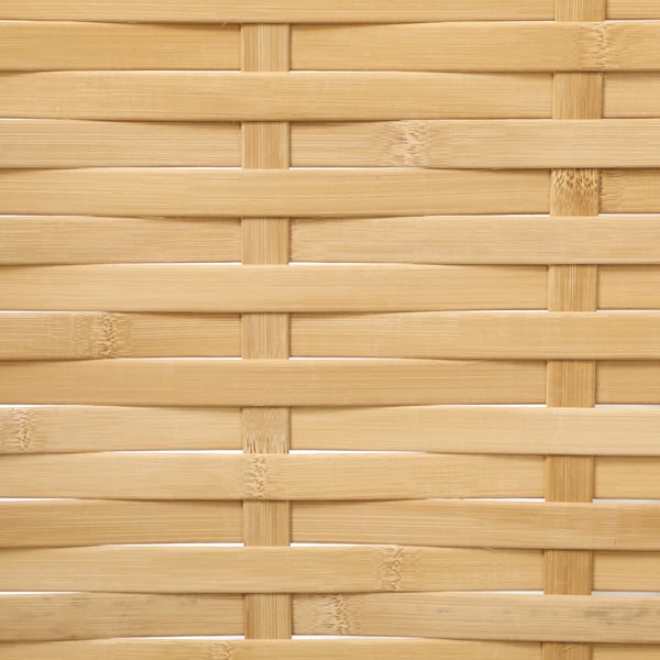 Rumdeler, foldbar bambusskærm, 120x170 cm, naturligt træ