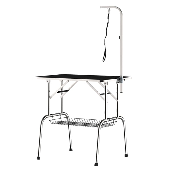 Trimbord, 90x60x75 cm, Svart