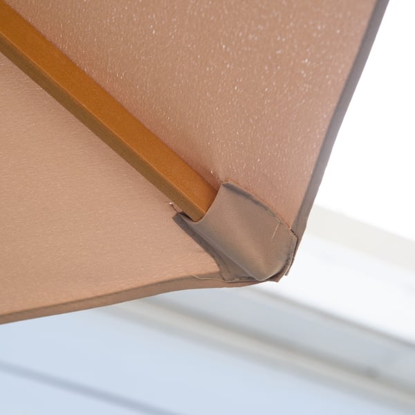 Paraply, 300x250 cm, Khaki