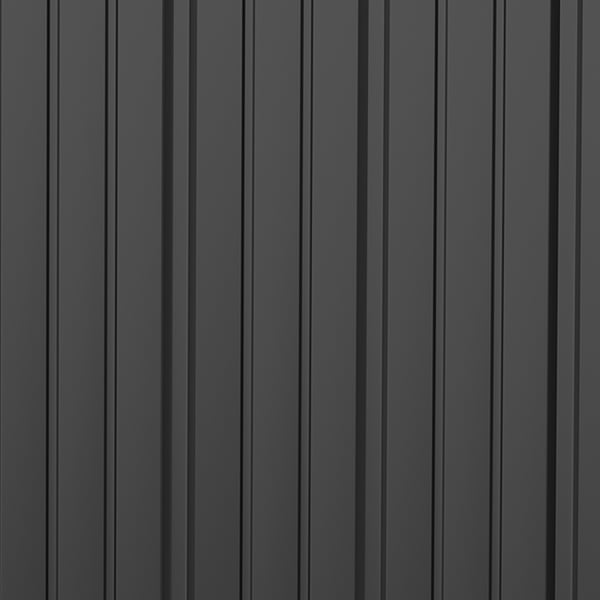 Haveskur, 161,5x94,5x196 cm, Sort