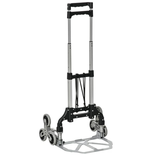 Trappklättrande pirra, 47x47x100 cm, Silver