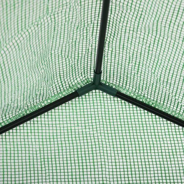 Drivhus, Walk-In have drivhus med 6 hylder, 141x72x191 cm, Grøn