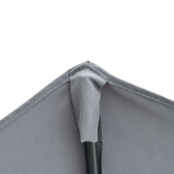 Parasol, 190x200x240 cm, Mørkegrå