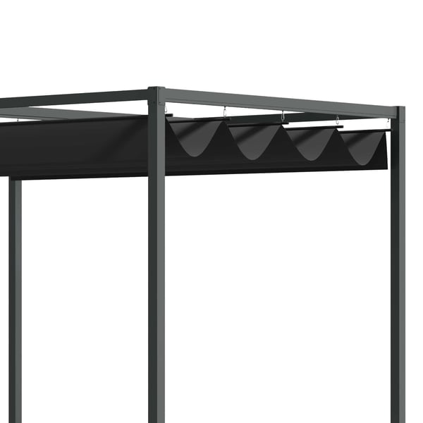 Pergola, 298x213x221 cm, Musta