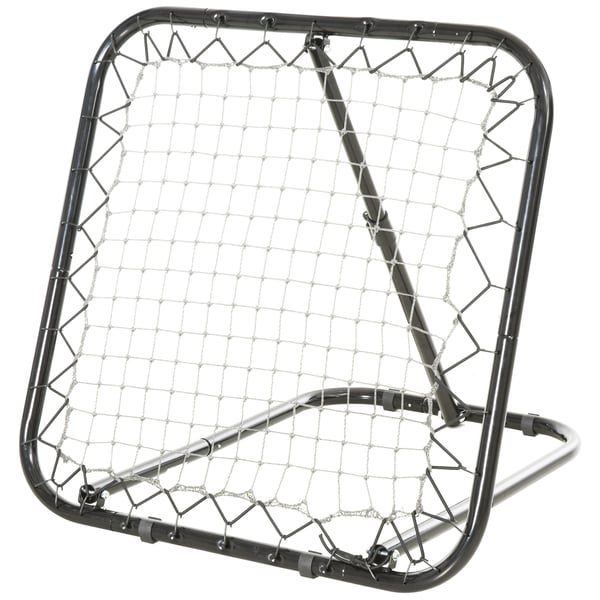 Pallojen palautusverkko, 78x84x65-78 cm, musta