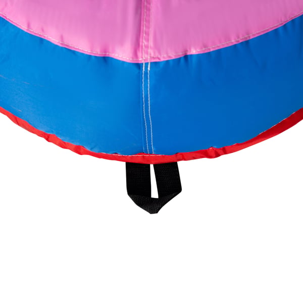 Sikkerhedsnet til vandrutsjebane, 330x280x200 cm, flerfarvet