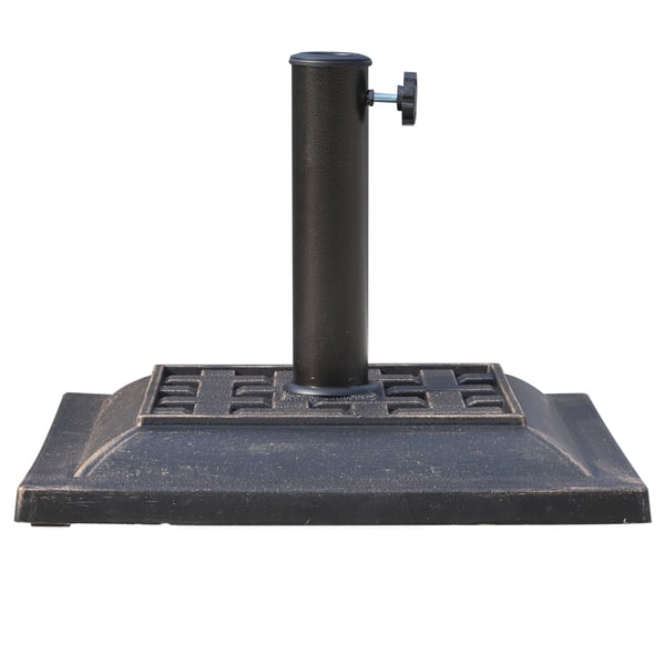 Parasolfod, 44x44x33 cm, bronze