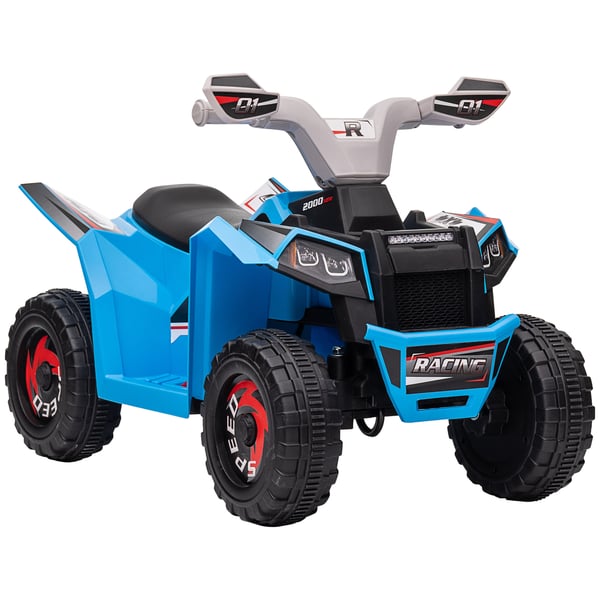 Elektrisk barnquad, 70x41,5x48,5 cm, blå