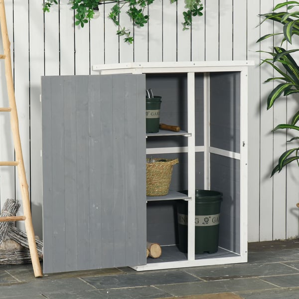 Haveskur, 75x56x115 cm, Sort