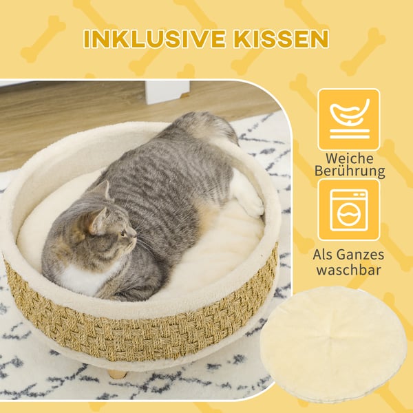 Petsovesofa, 48x48x24,5 cm, Beige