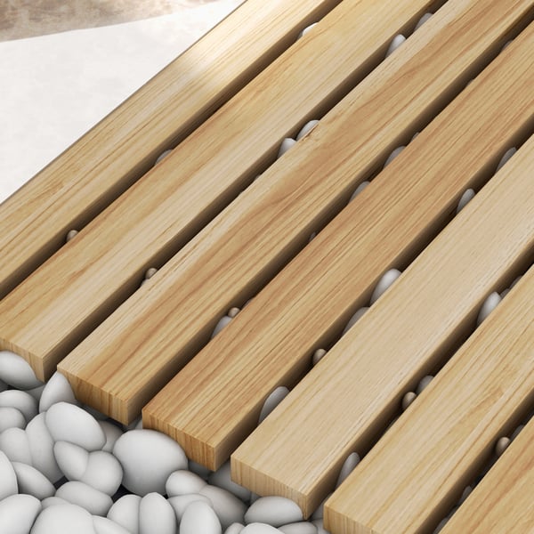 Havegang, 120x47 cm, Naturligt Træ