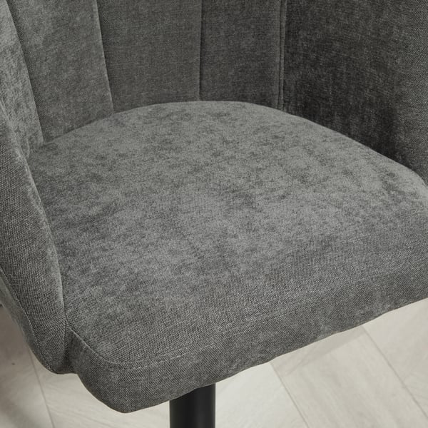 Barstolsæt, 59x53x89-110 cm, Mørkegrå