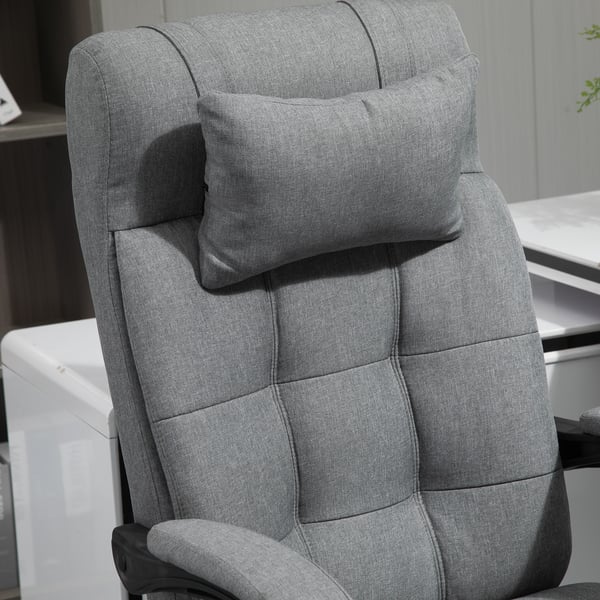 Kontorstol, 66x70x116-124 cm, Grå