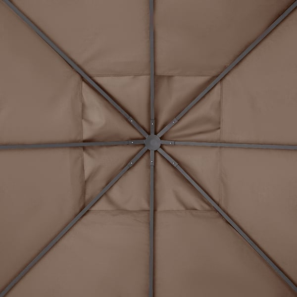 Pavillon erstatningsdug, 298x295 cm, brun