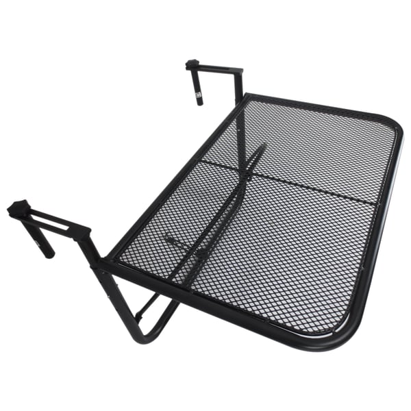 Balkonghängande bord, 60x56,5x45 cm, Svart Balkonghängande bord, 60x56,5x45 cm, Svart