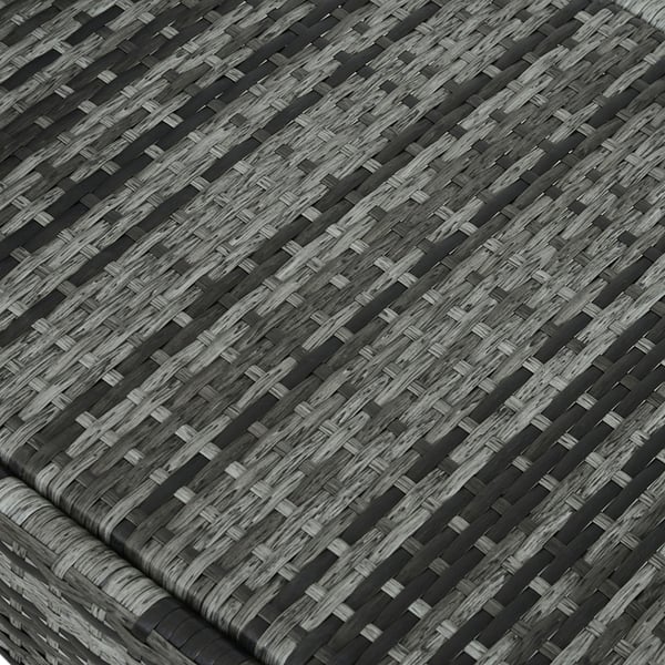 Solstol, 200x73x30-103 cm, Grå