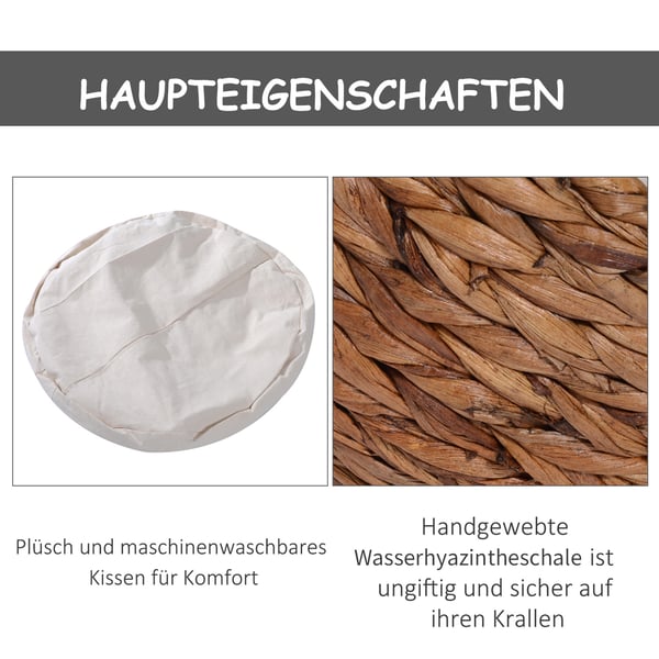 Kattehule, 50x42x60 cm, Brun