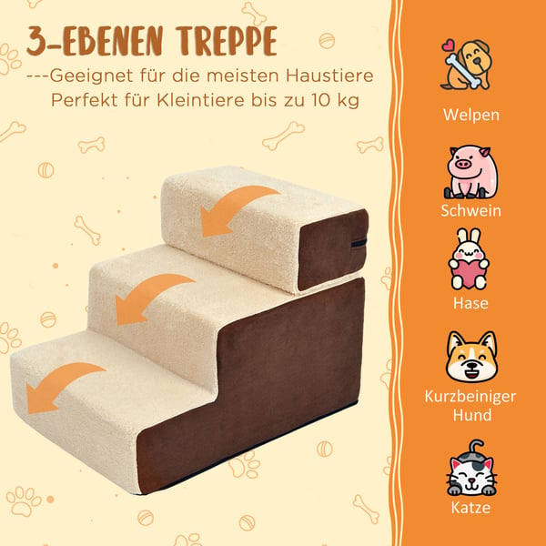 Lemmikkiportaat, 54x40x39 cm, beige