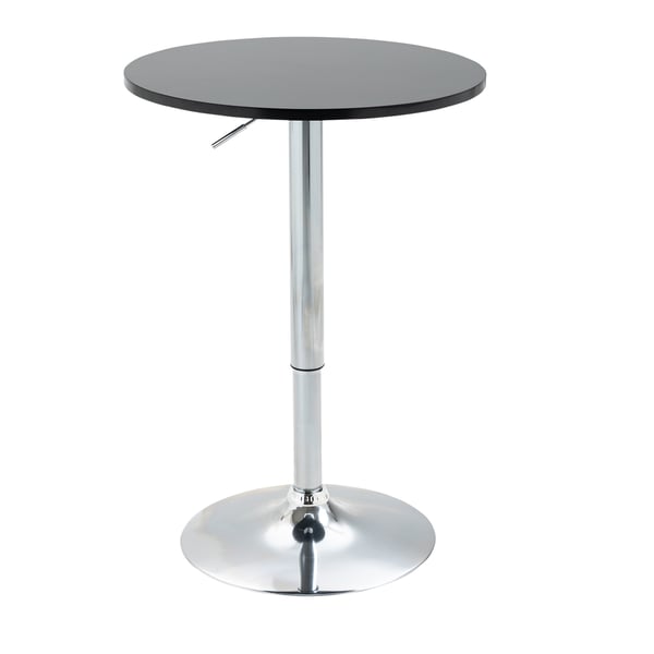 Barbord, 61x70-97 cm, Svart Barbord, 61x70-97 cm, Svart