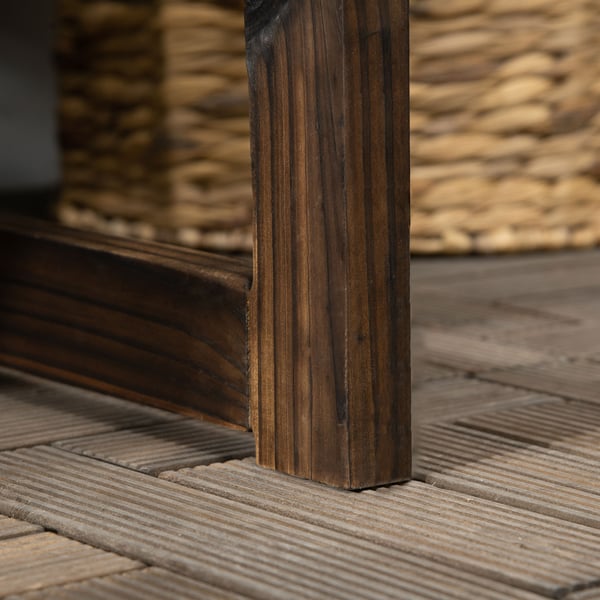 Puutarhapenkki, 114x63x86 cm, Ruskea
