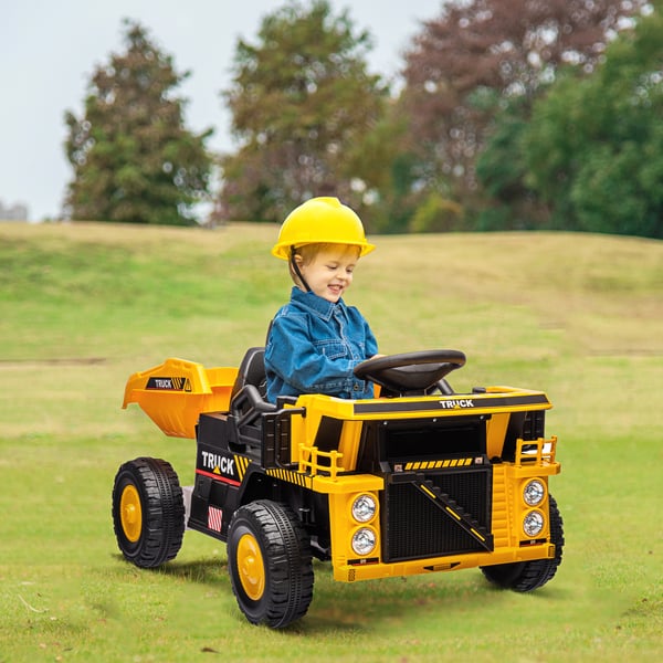 Elektrisk Traktor, 97x63x53 cm, Gul