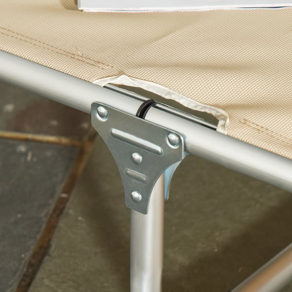Solstol, 170x60x76 cm, Beige