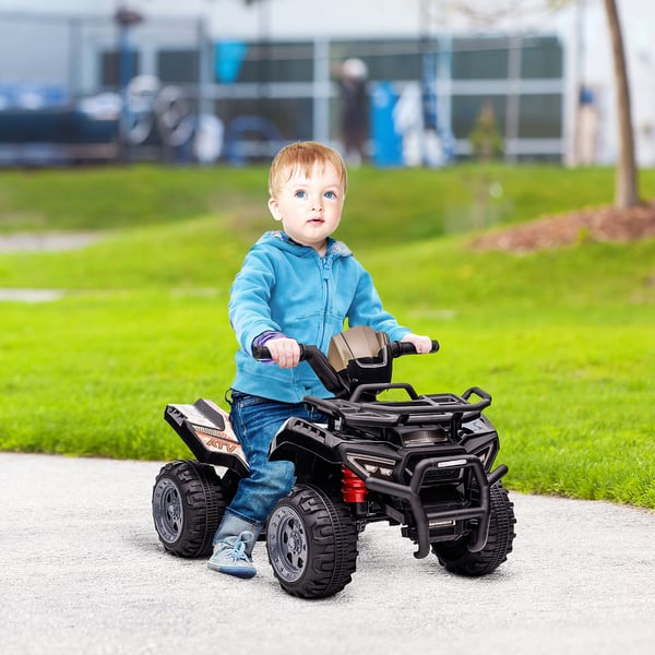 Elektrisk Ride-On ATV, 70x42x45 cm, Sort