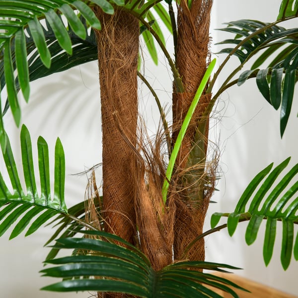 Kunstig palme, 16x120 cm, Grøn