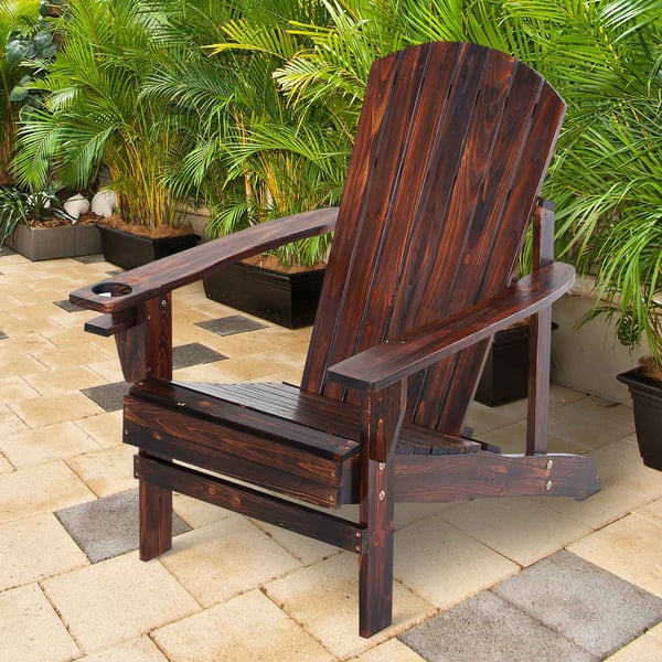 Puutarhatuoli, 72,5x97x93 cm, Musta