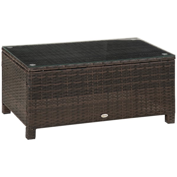 Havesidebord, 85x50x39 cm, Brun