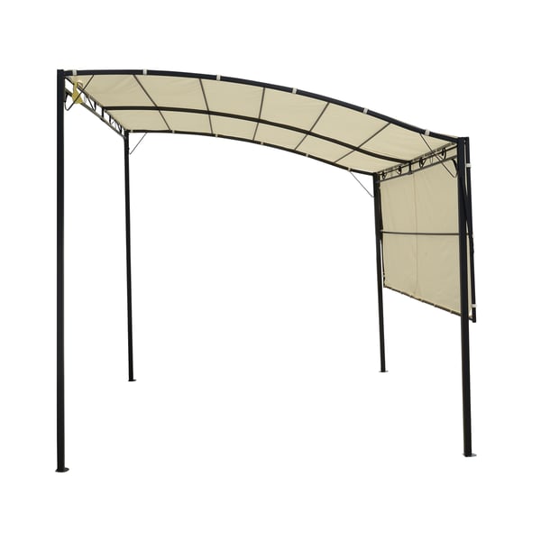 Pavillon, 300x250x200 cm, Sort og Hvid