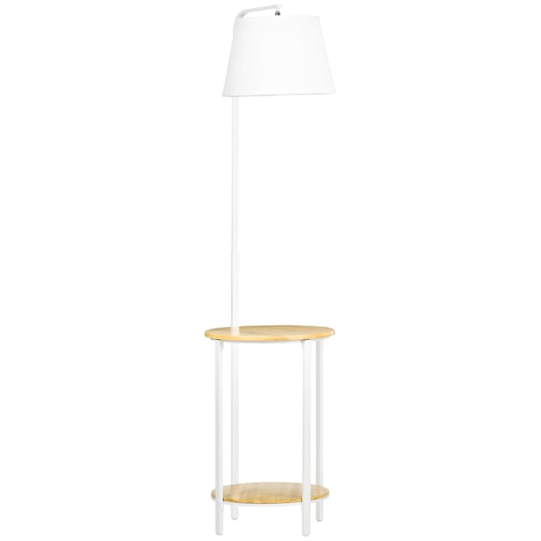 Gulvlampe, 43x39,5x162 cm, Hvid