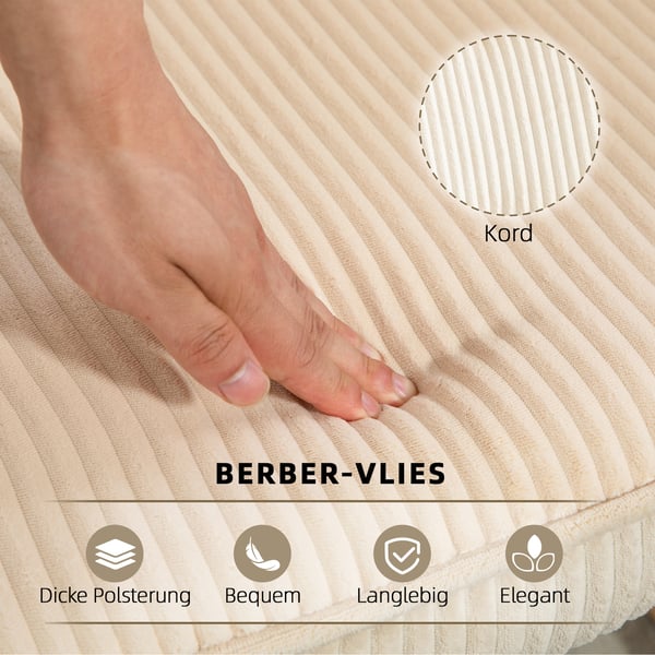 Gyngestol, 98x71x101 cm, Beige