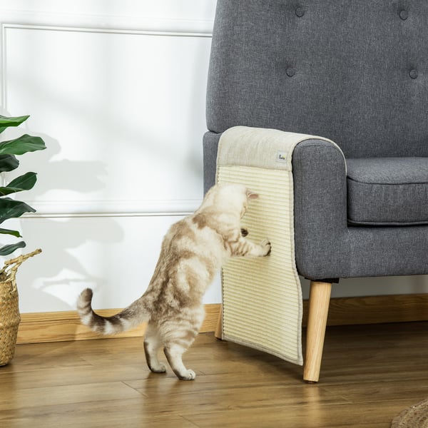 Raapimismatto Setti, 130x45x0.3 cm, Beige,Harmaa