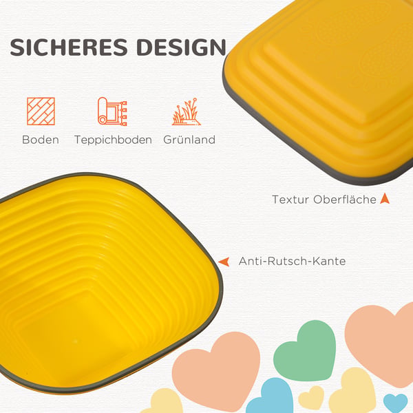 Balance Sten, 21,5x21,5x4 cm, 29x29x8,5 cm, 34,3x34,3x5,5 cm, Multifarvet