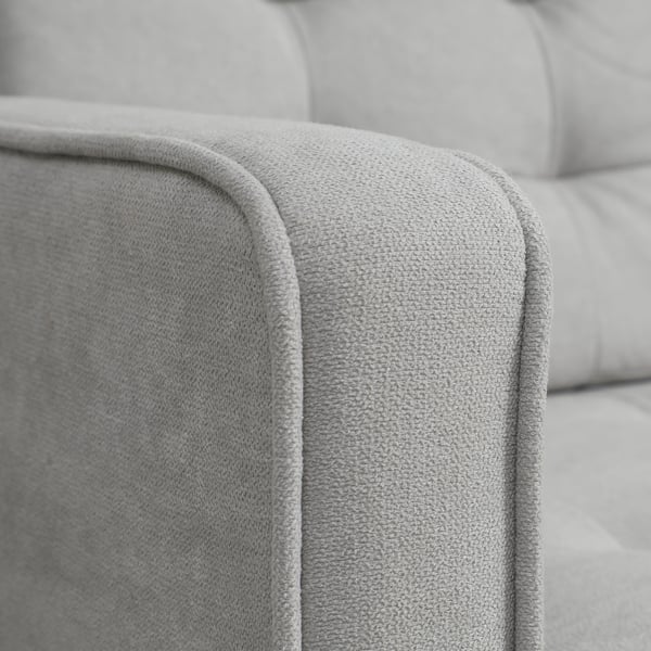 Sofa, 117x62x78 cm, Lys grå