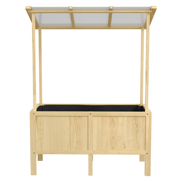 Hævet Bed, 110x60x152 cm, Naturlig