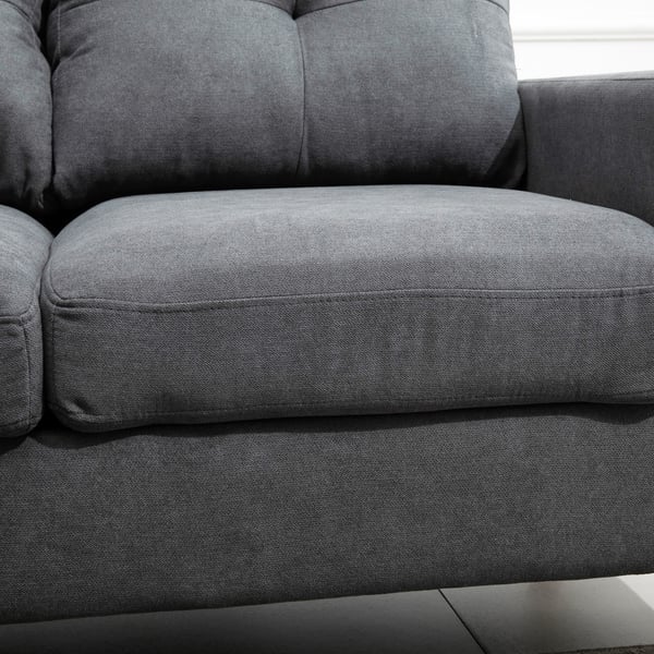 Hjørnesofa, 193x136x85 cm, Grå