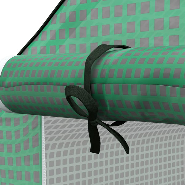 Drivhusovertræk, 140x143x190 cm, Grøn, Vandtæt plast