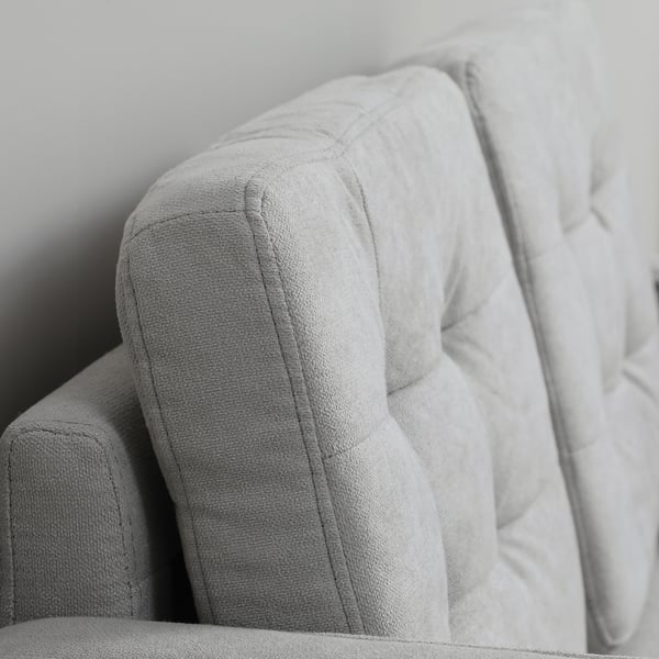 Sofa, 117x62x78 cm, Lys grå
