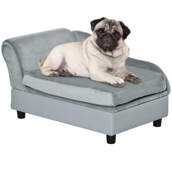 Hundesofa, 76x45x41.5 cm, lyseblå