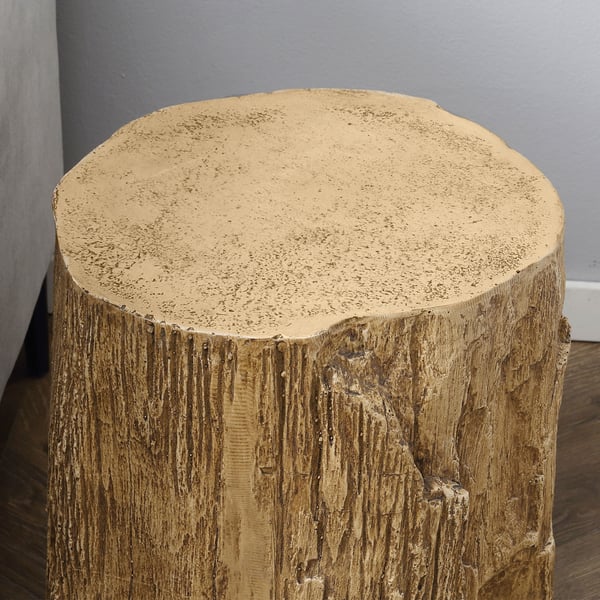 Sidebord, 37x37x43 cm, Brun