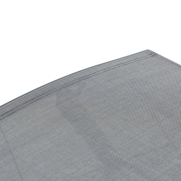 Strandliggestol, 137x63,5x100,5 cm, Sort
