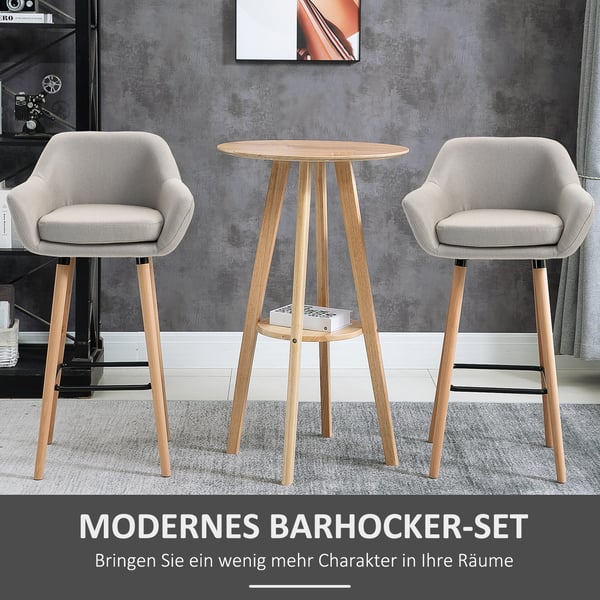 Barstol, 55x48x100 cm, Beige