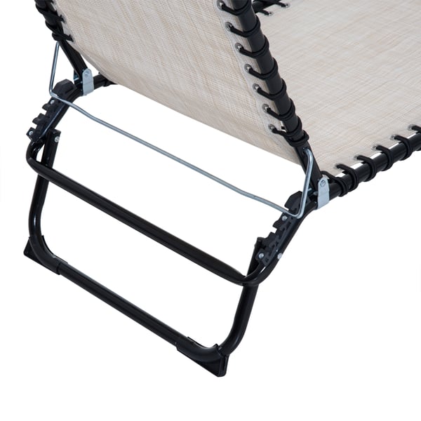 Aurinkotuoli, 189x58x30 cm, beige